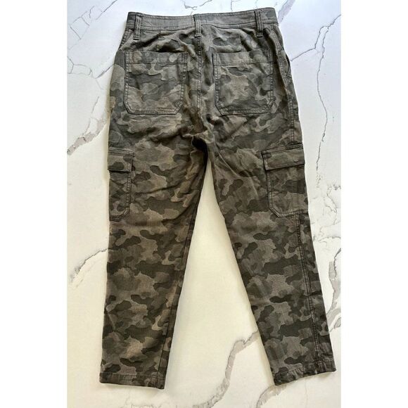 J.Crew Jacquard Camo Cargo Pants Size 26 - Picture 2 of 5